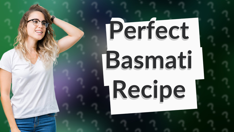 Perfect Basmati Recipe