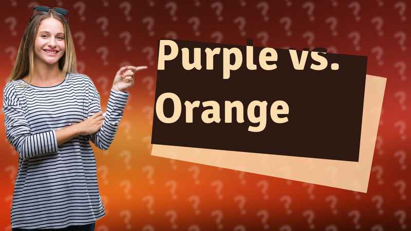 Purple vs. Orange