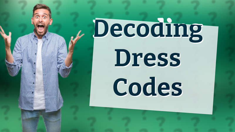 Decoding Dress Codes