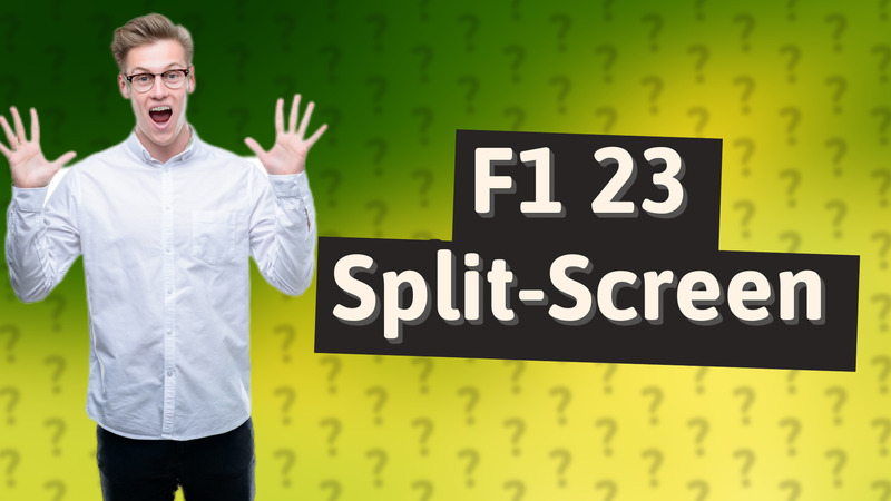 F1 23 Split-Screen