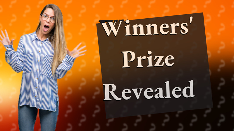 Winners' Prize Revealed