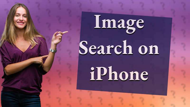 Image Search on iPhone