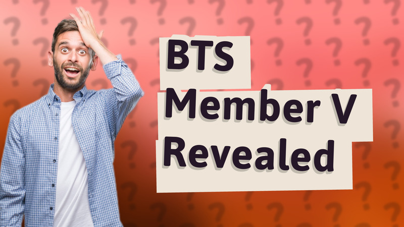 BTS Member V Revealed