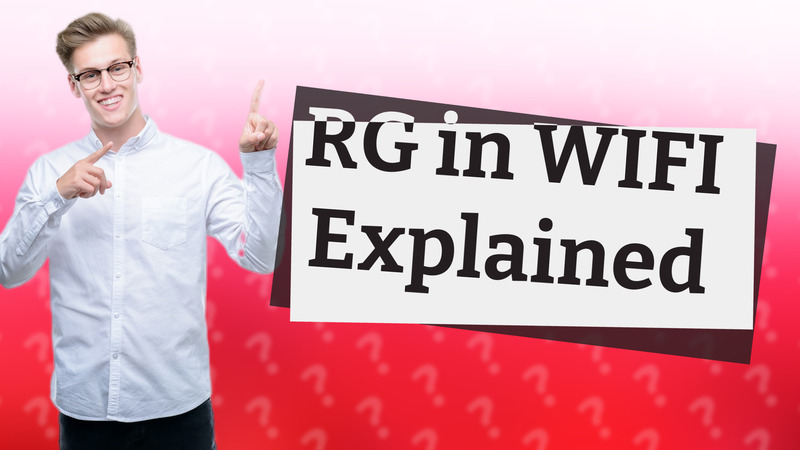 RG in WIFI Explained