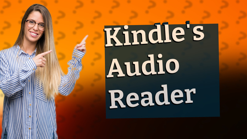 Kindle's Audio Reader