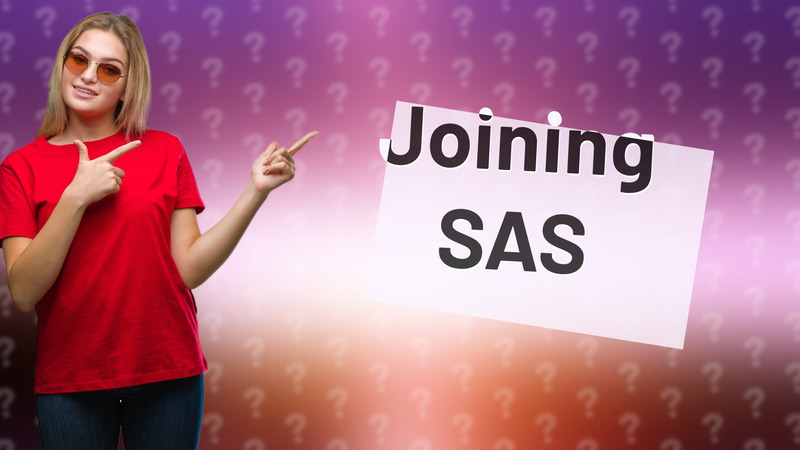 Joining SAS