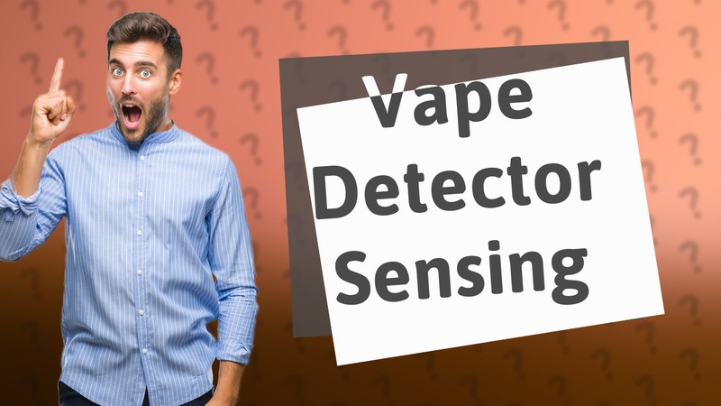 Vape Detector Sensing