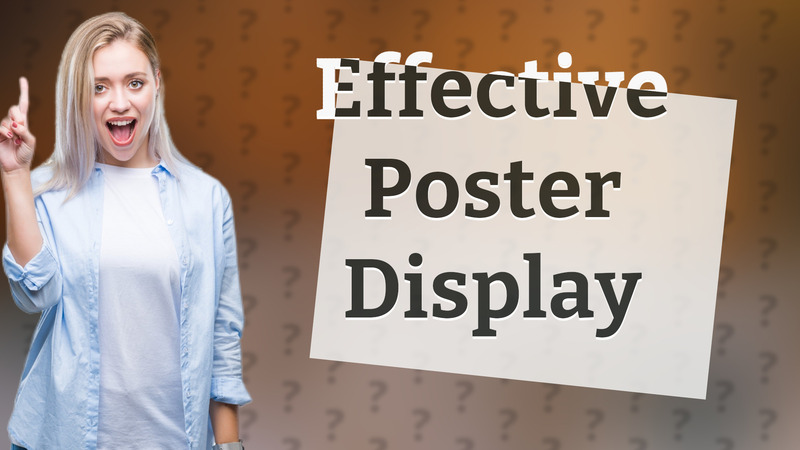 Effective Poster Display