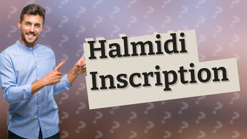 Halmidi Inscription