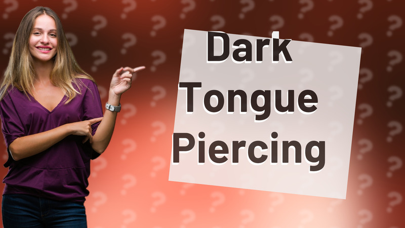 Dark Tongue Piercing