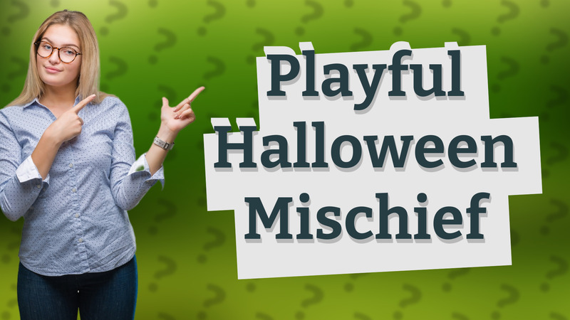 Playful Halloween Mischief