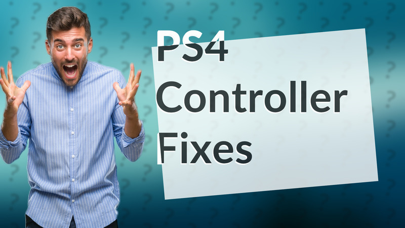 PS4 Controller Fixes