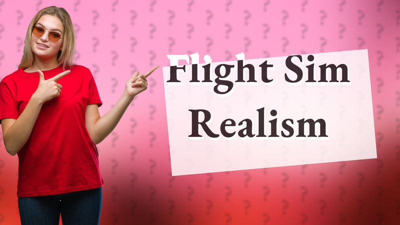 Flight Sim Realism