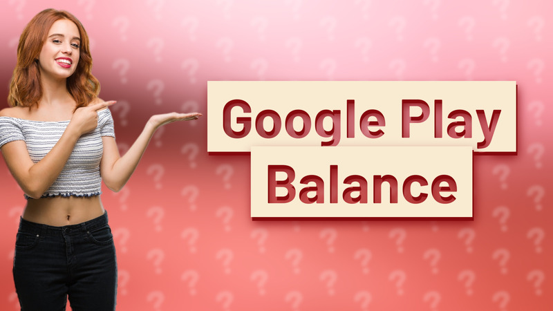 Google Play Balance