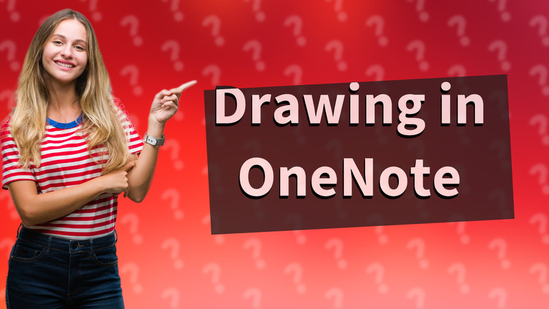 Drawing in OneNote