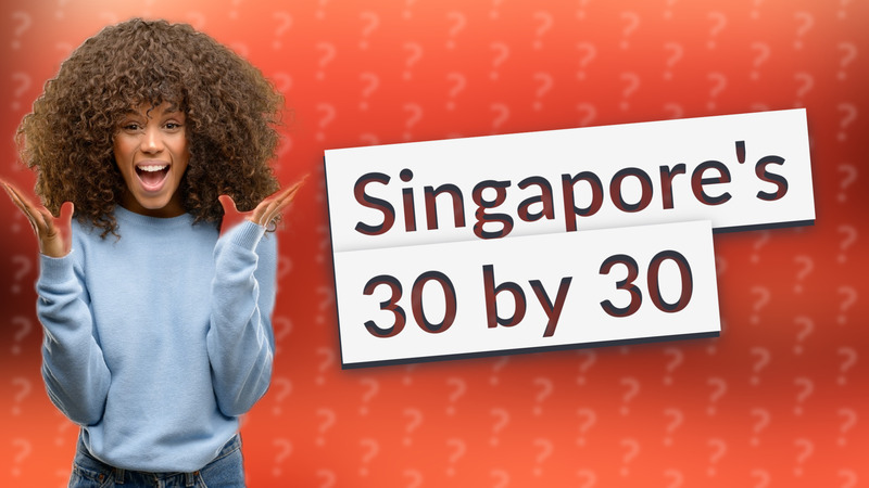 Singapore's 30 by 30