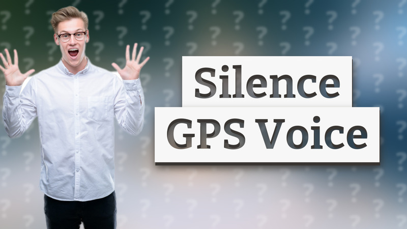 Silence GPS Voice