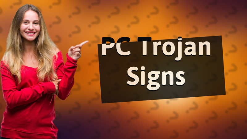 PC Trojan Signs