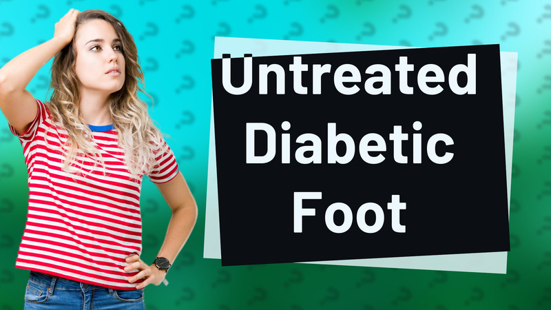 Untreated Diabetic Foot