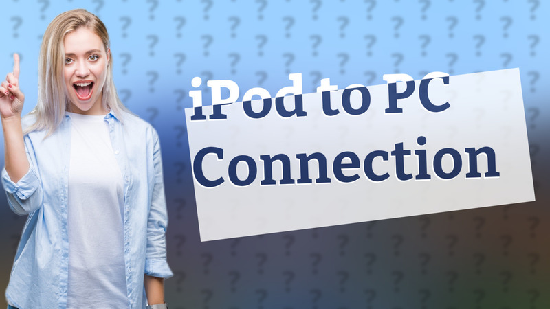 iPod to PC Connection