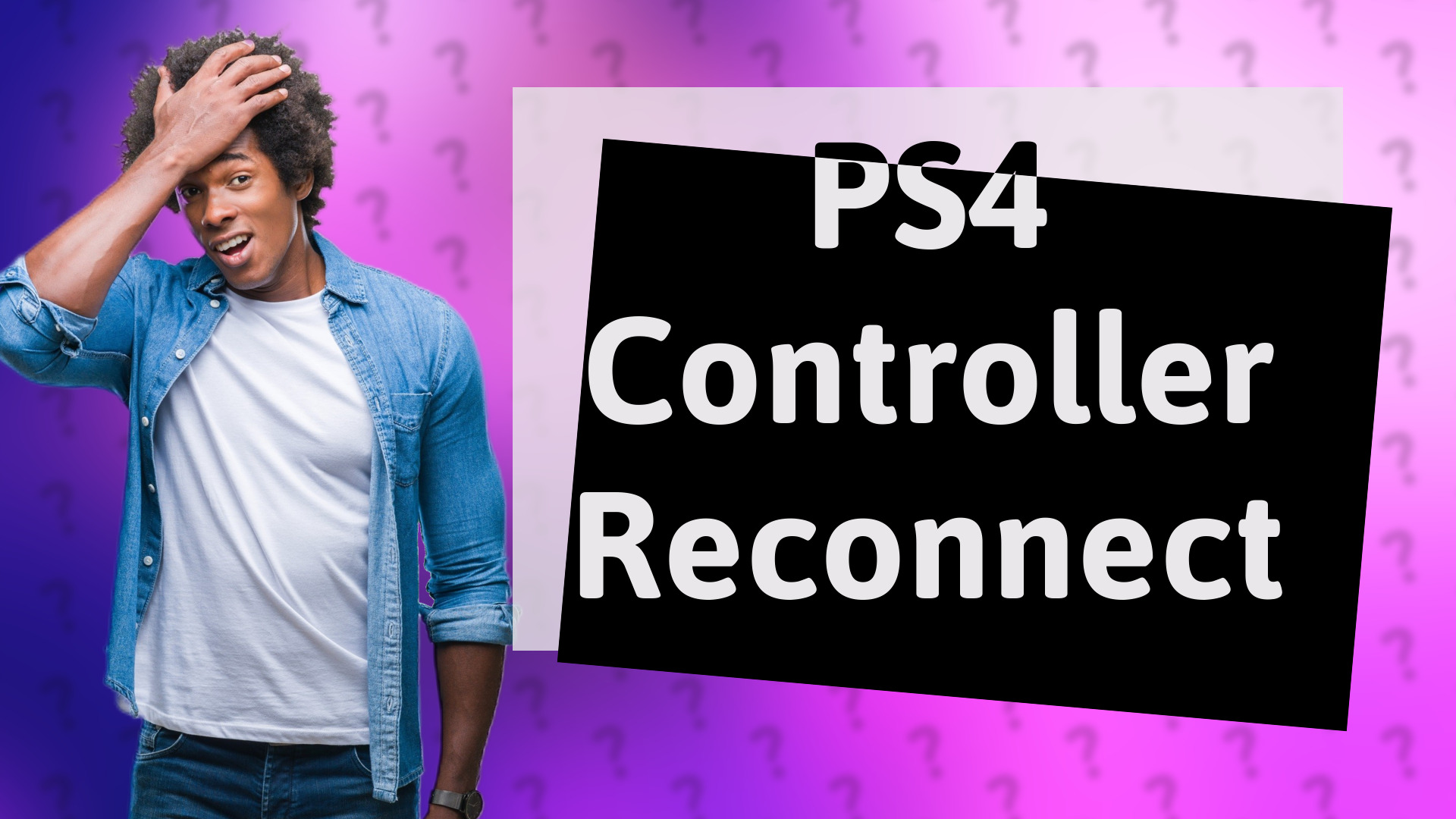 PS4 Controller Reconnect