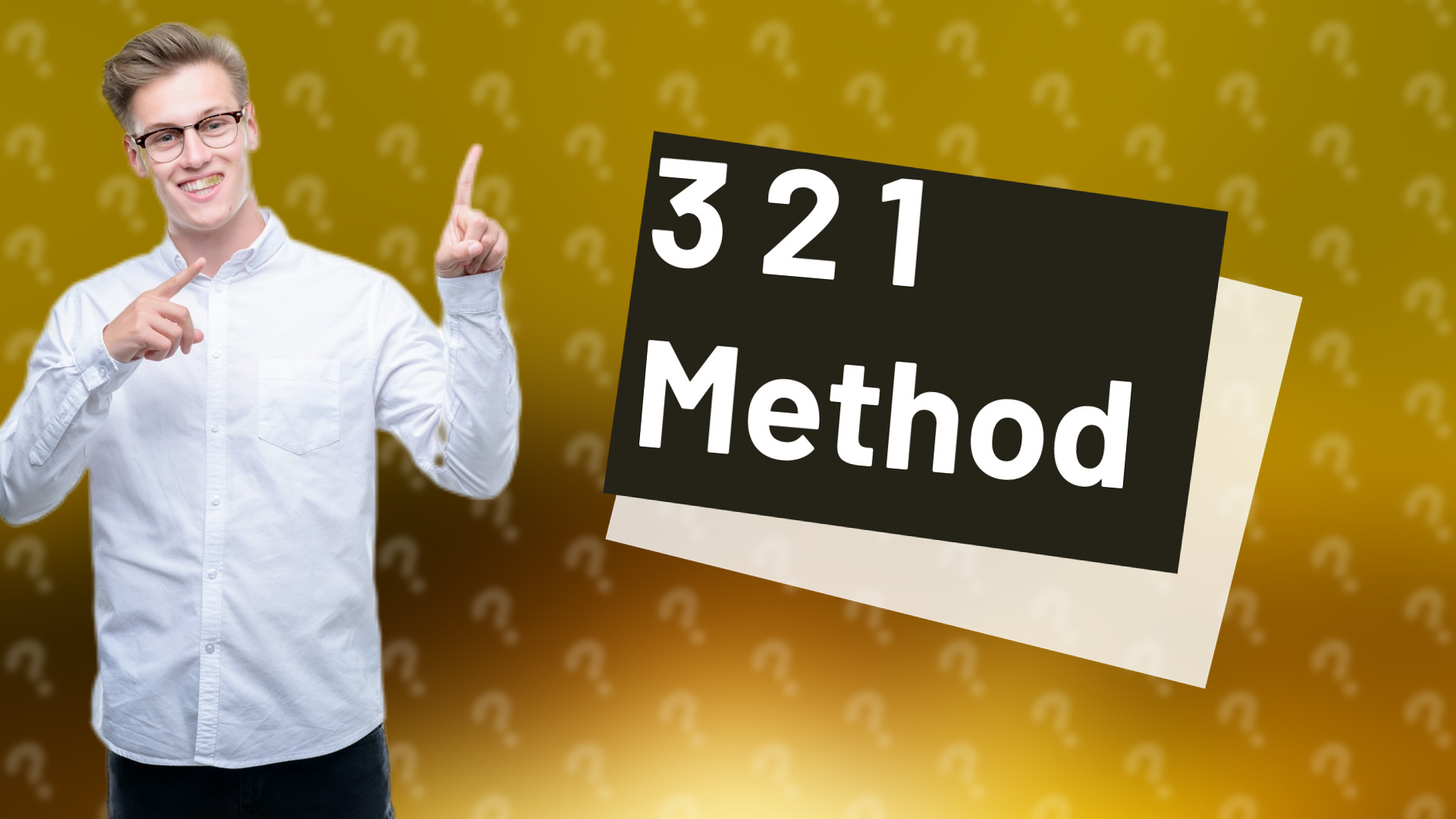 3 2 1 Method