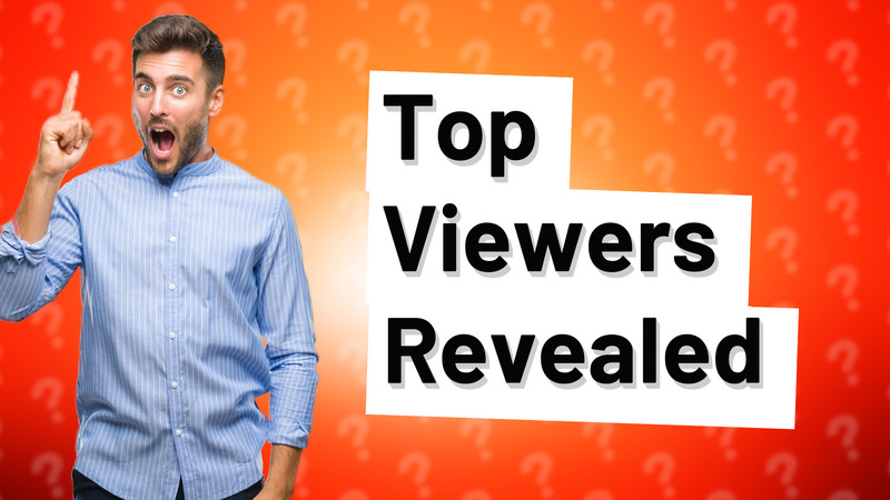 Top Viewers Revealed