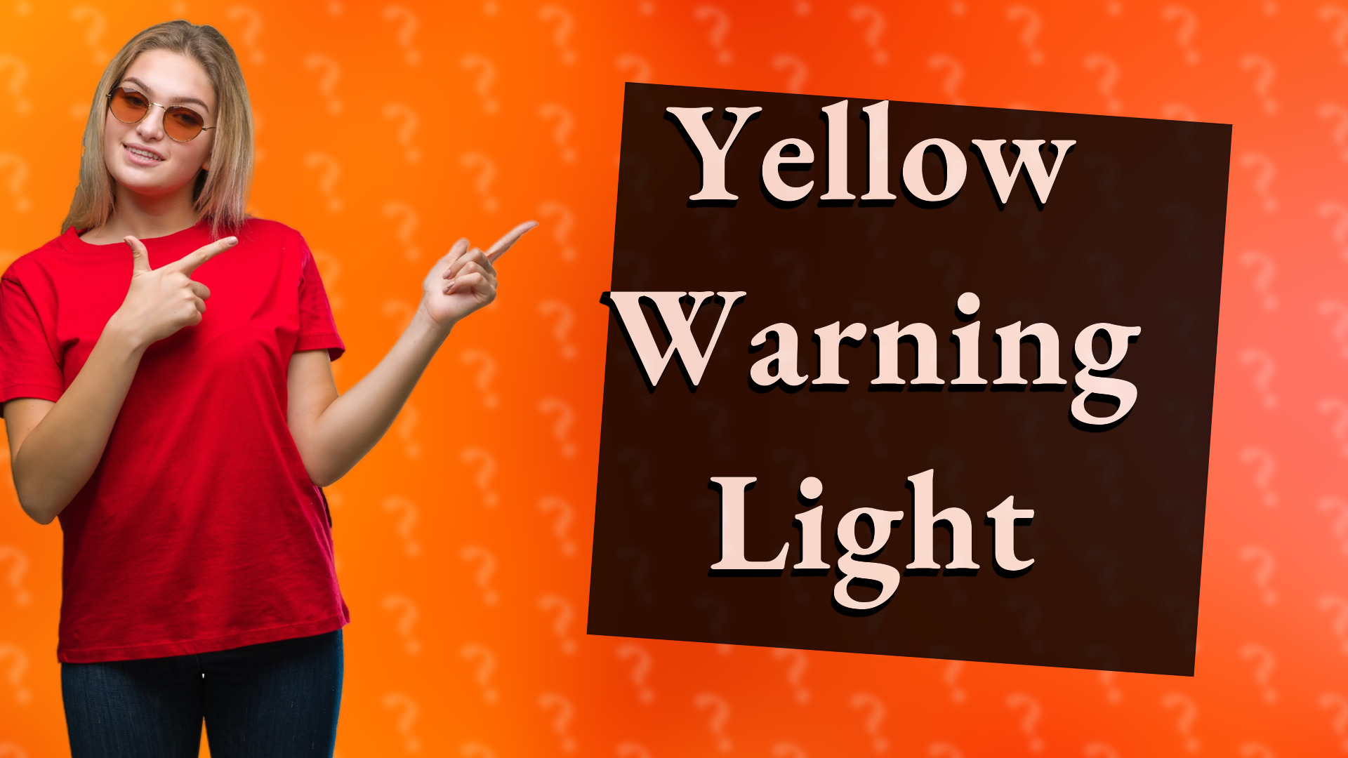 Yellow Warning Light