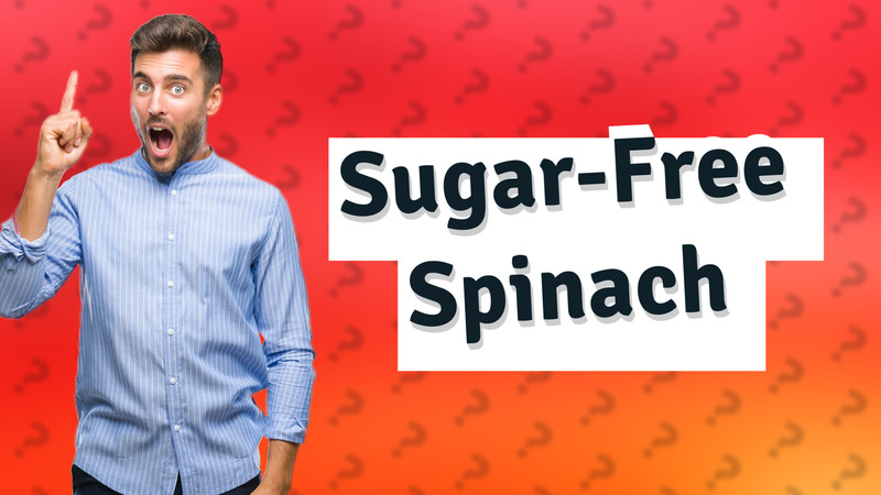 Sugar-Free Spinach