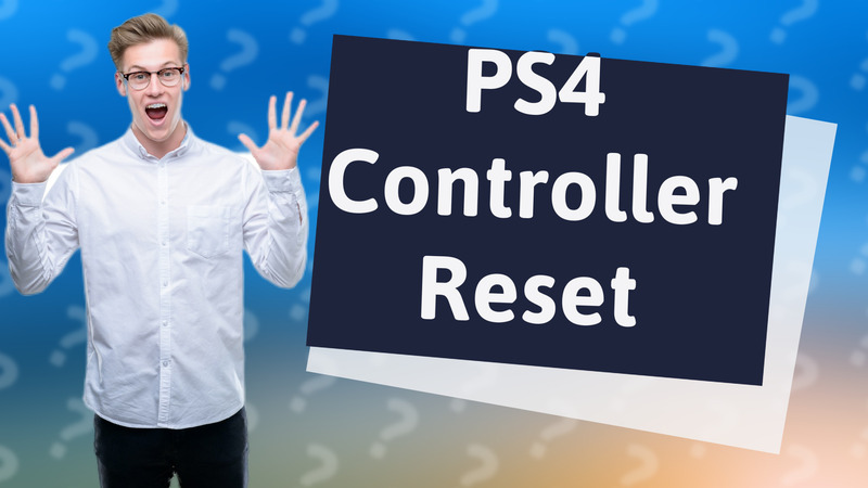PS4 Controller Reset