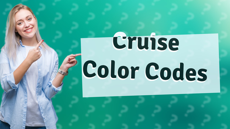 Cruise Color Codes