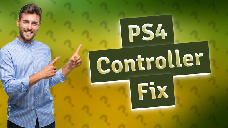 PS4 Controller Fix