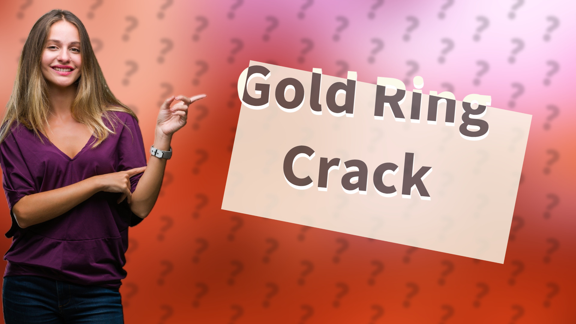Gold Ring Crack