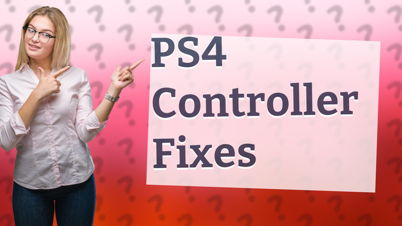 PS4 Controller Fixes