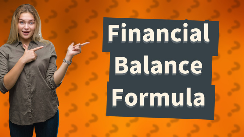 Financial Balance Formula