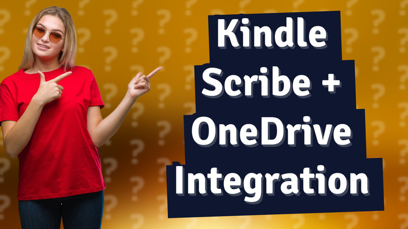 Kindle Scribe + OneDrive Integration