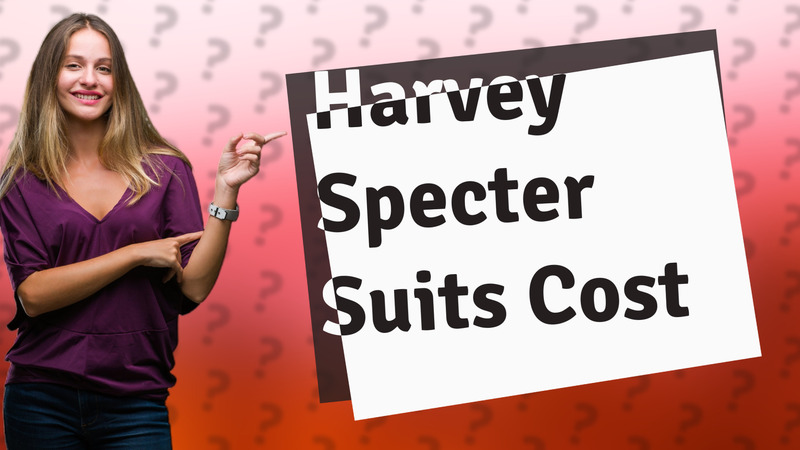 Harvey Specter Suits Cost