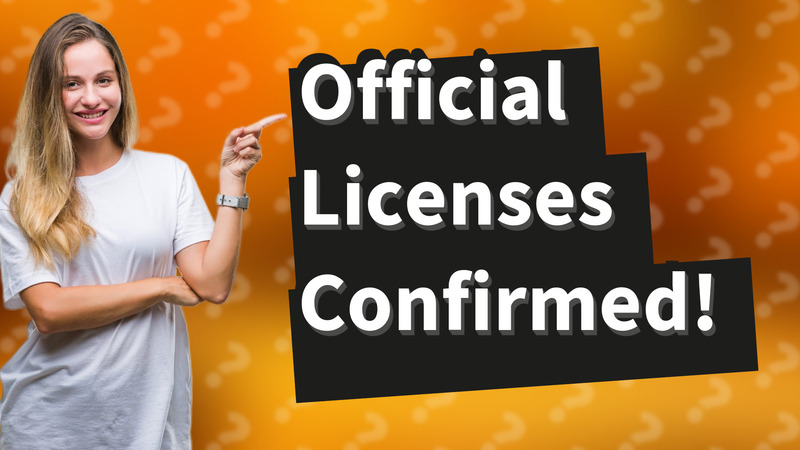 Official Licenses Confirmed!