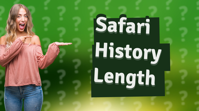 Safari History Length