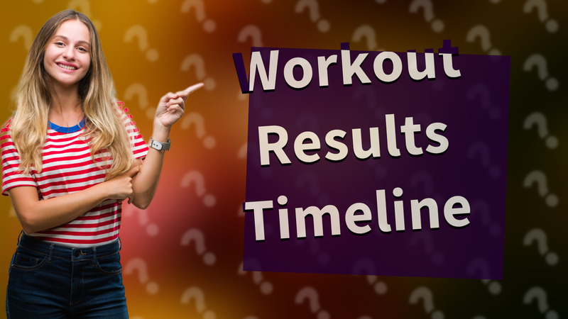 Workout Results Timeline