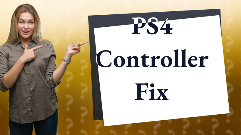 PS4 Controller Fix