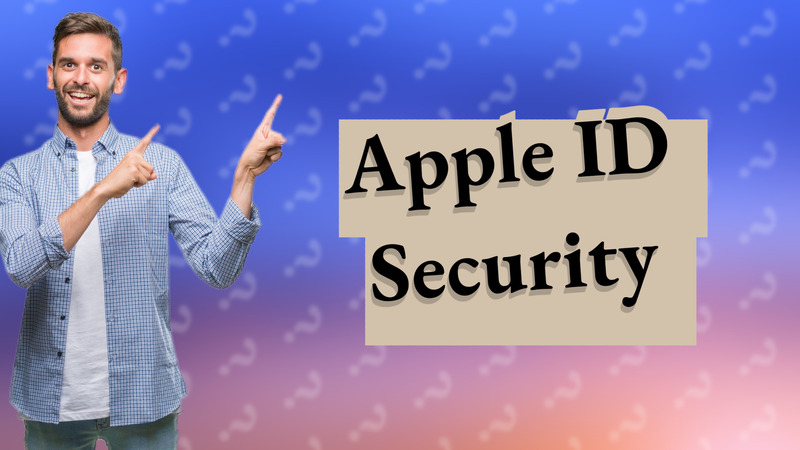 Apple ID Security