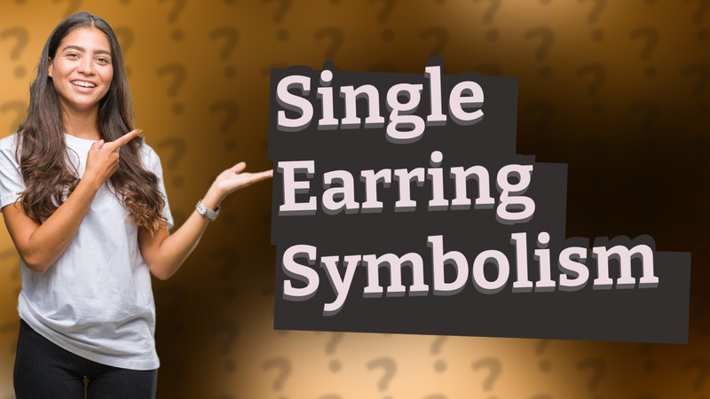 Single Earring Symbolism