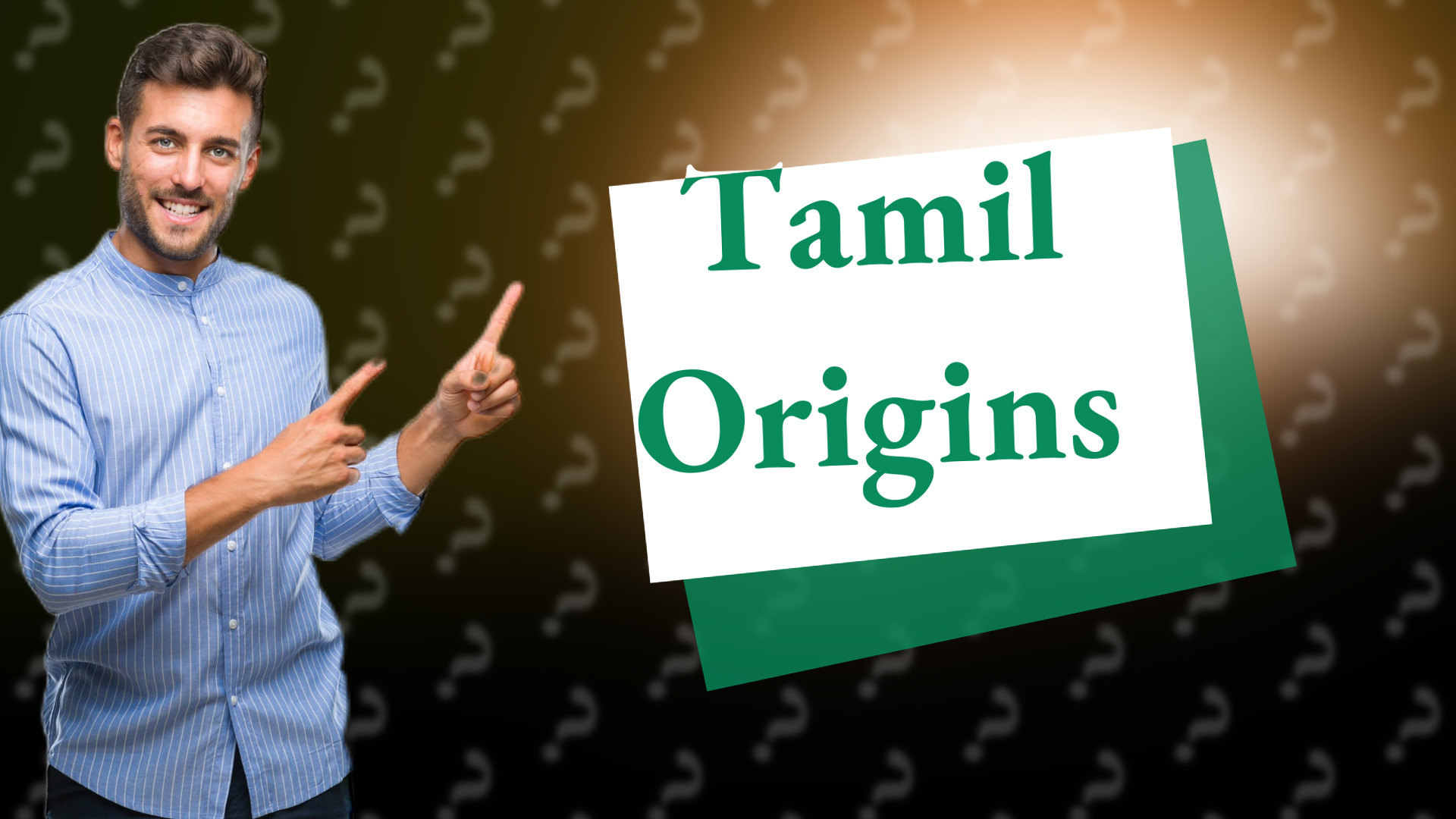 Tamil Origins