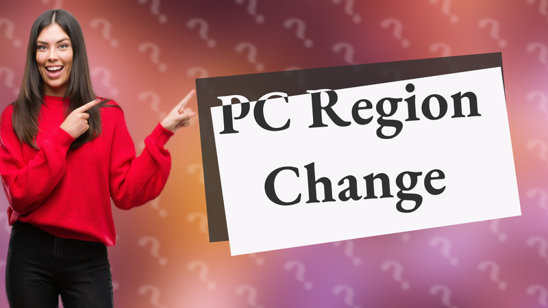 PC Region Change