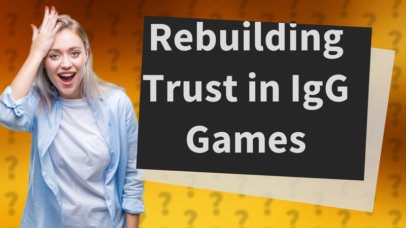 Rebuilding Trust in IgG Games