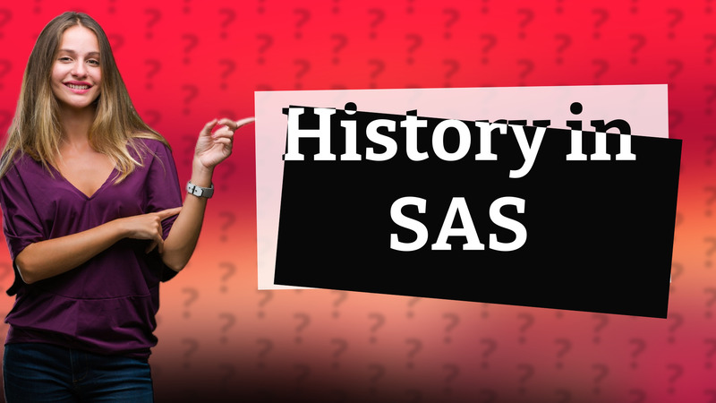History in SAS