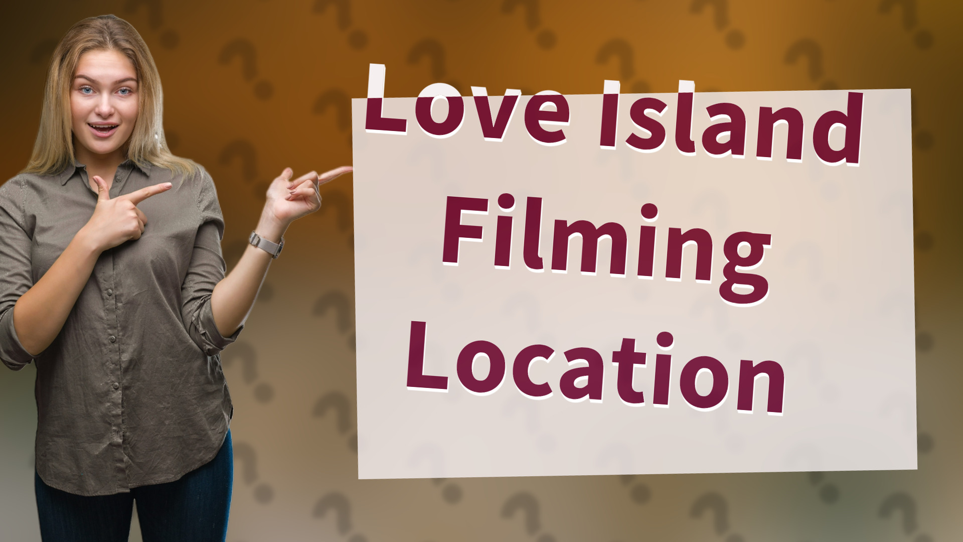 Love Island Filming Location