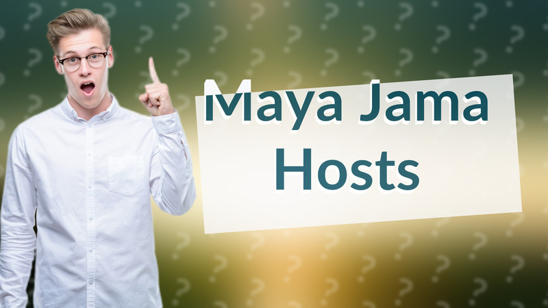 Maya Jama Hosts