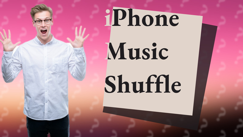 iPhone Music Shuffle